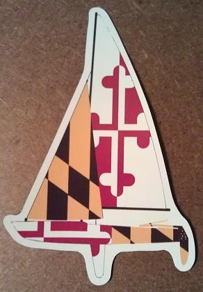 Maryland Flag Magnet